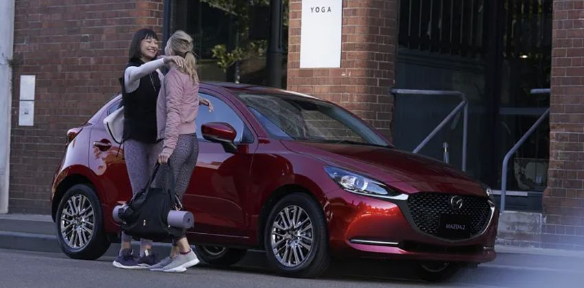 Mazda 2 facelift exterior