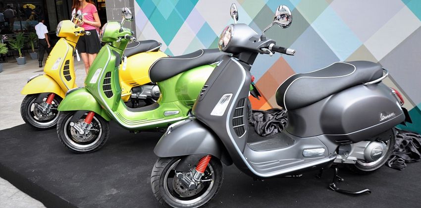 Vespa Malaysia lineup