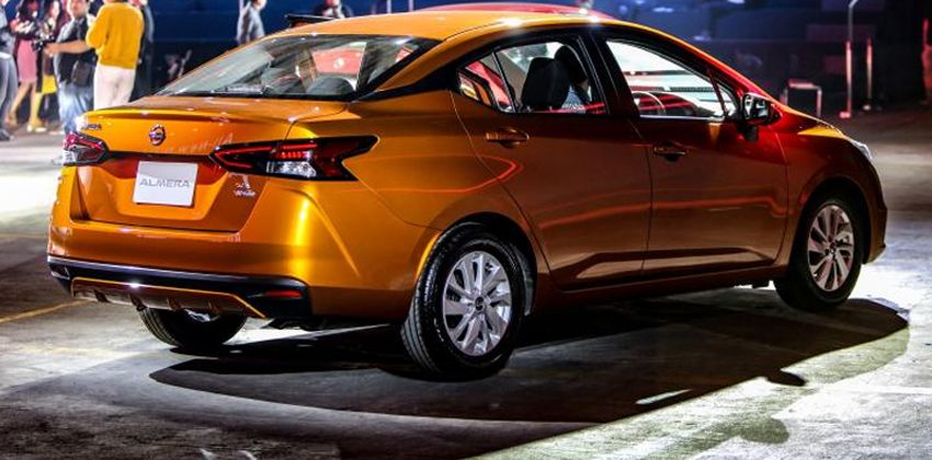 2020 Nissan Almera rear