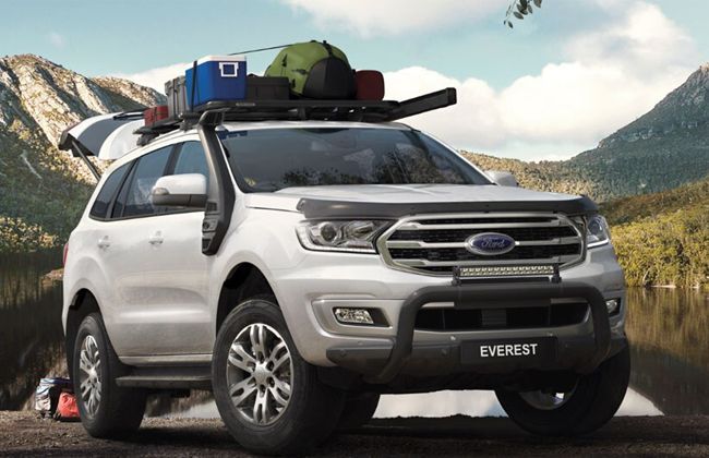 Ford rolls out the BaseCamp accessories pack for the Everest