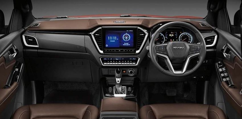 2020 Isuzu D-Max cabin