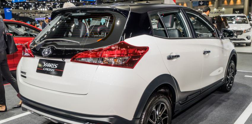 2020 Toyota Yaris rear