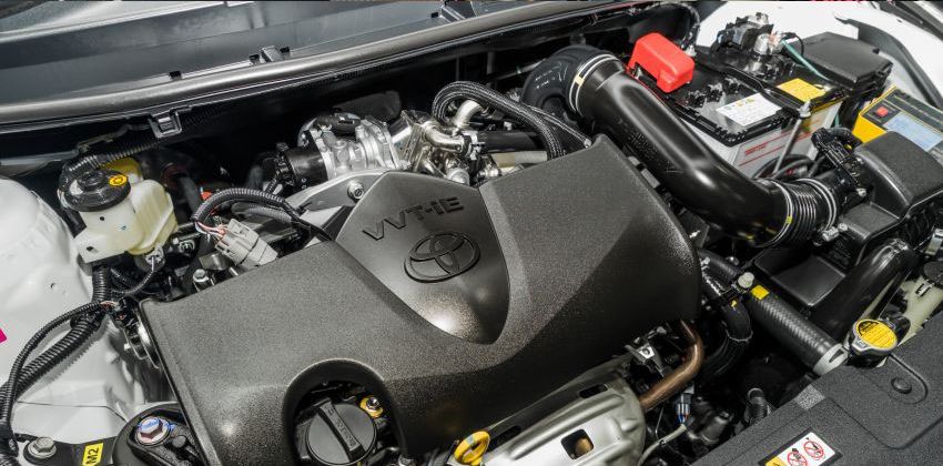 2020 Toyota Yaris engine