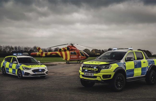 UK Police to incorporate Ford Ranger Raptor & Focus ST