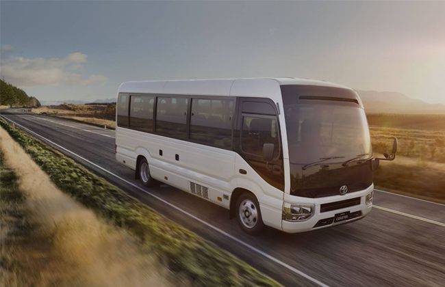 2017-19 Toyota Coaster recalled due to faulty front hazard lamps