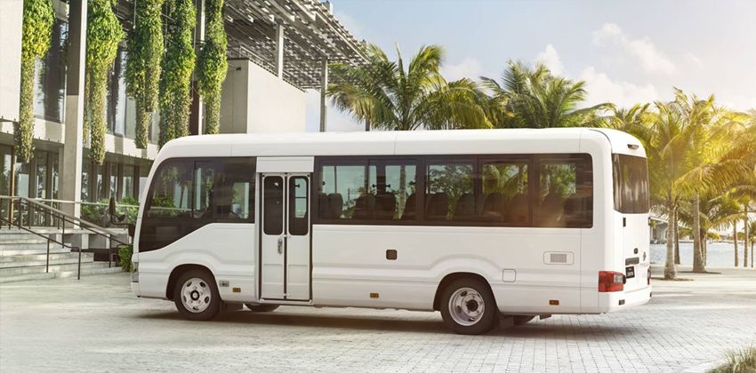 Toyota Coaster side