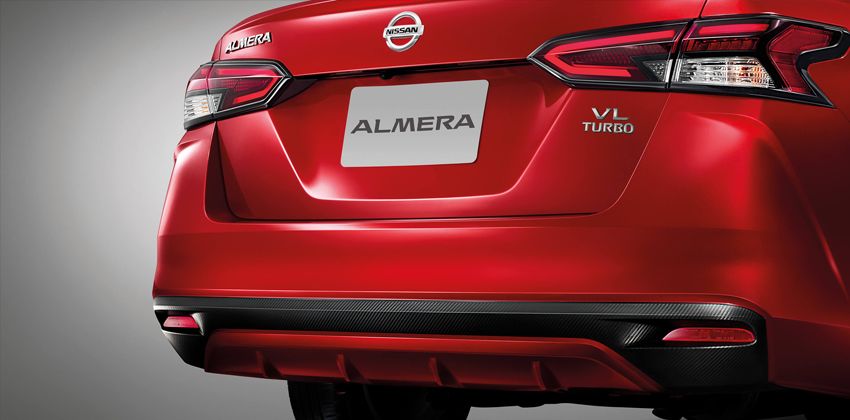 2020 Nissan Almera rear