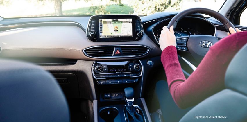 Hyundai Santa Fe cabin