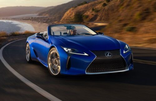 Lexus LC 500 Convertible introduced at 2019 Los Angeles Auto Show