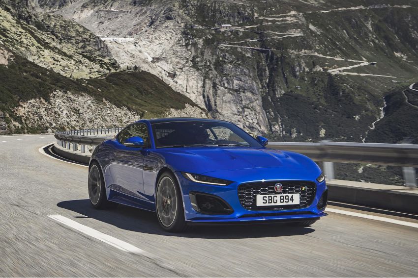 2021 Jaguar F-Type design 