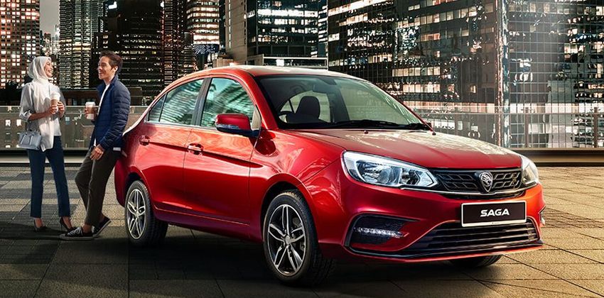 Proton Saga exterior
