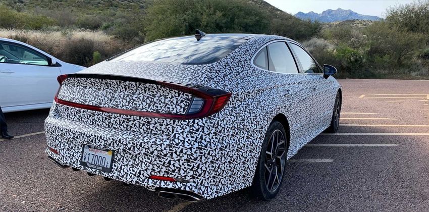 Hyundai Sonata N Line Rear