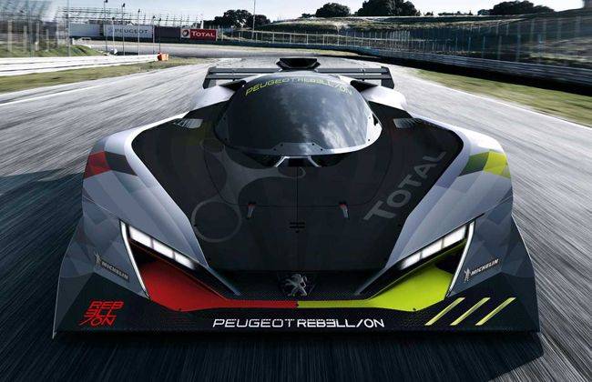 Peugeot gives us a glimpse of its Le Mans racer