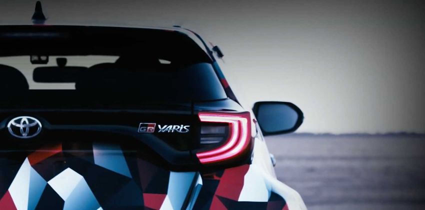2020 Toyota Yaris GR4 teaser