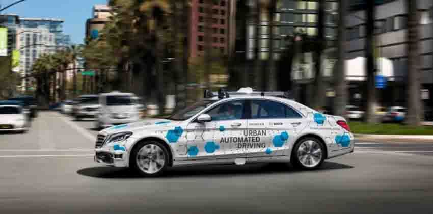 Mercedes-Benz autonomous taxi prototype