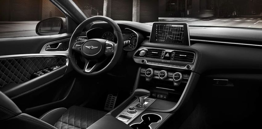 Genesis G70 cabin