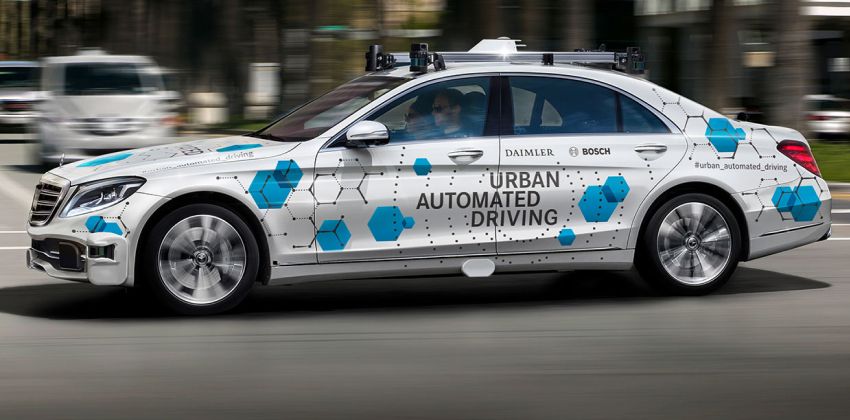 S Class self-driving taxi