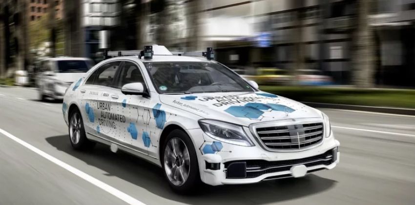 Mercedes-Benz S Class autonomous taxi