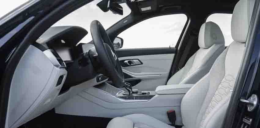 Alpina B3 sedan cabin