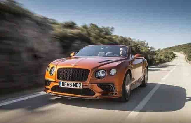 Bentley recalls 2017 Continental Supersports 