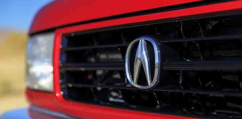 1997 Acura SLX SH-AWD grille