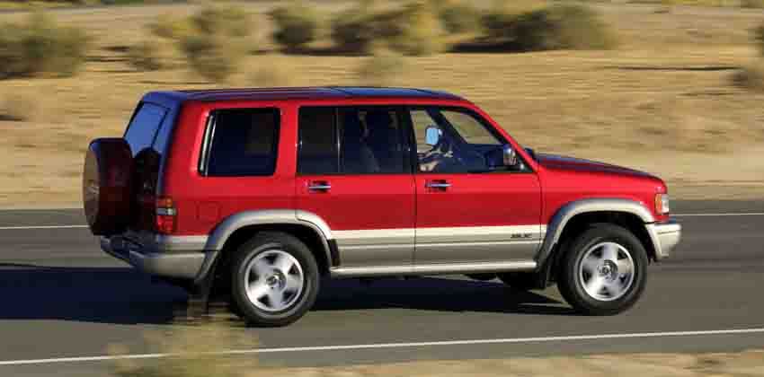 1997 Acura SLX SH-AWD side