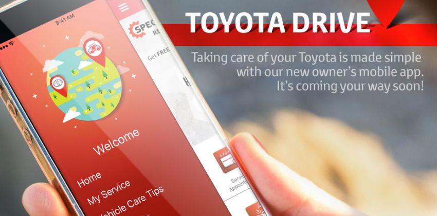 Toyota APP COMING SOON