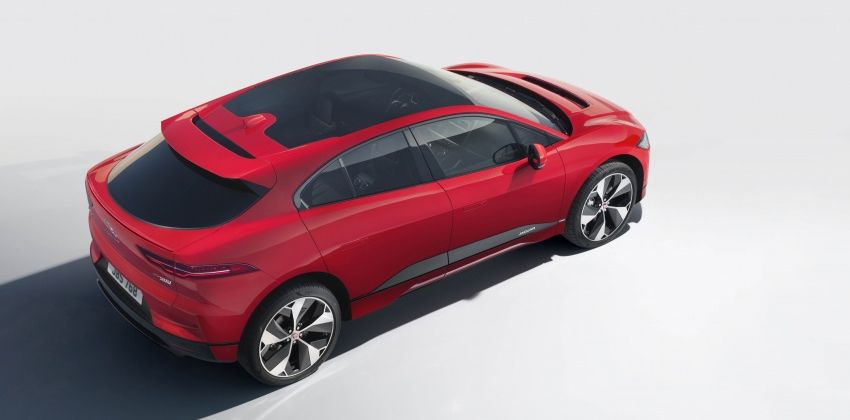 Jaguar I-Pace driving range