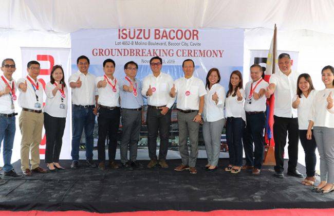 Isuzu has ground-breaking ceremony for future dealership in Bacoor