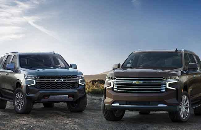 2021 Chevrolet Tahoe and Suburban are out in the flesh