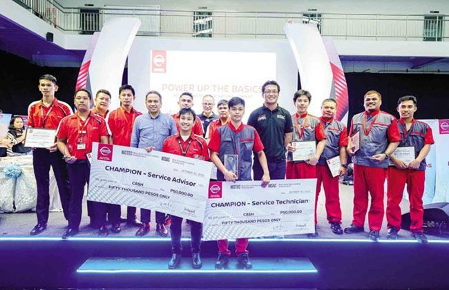 Nissan Philippines awards its best technicians in NISTEC-NISAC competition