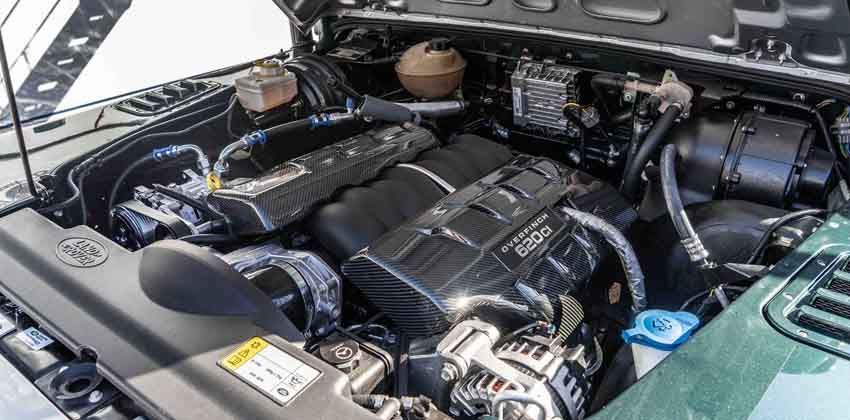 Overfinch Land Rover Defender Engine