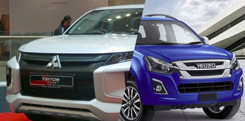 Mitsubishi Triton Quest vs. Isuzu D-Max