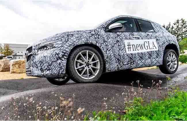 Mercedez Benz GLA 2020 takes on the A-class vibe