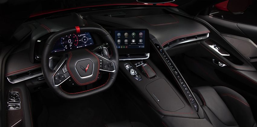 Chevrolet Corvette C8 cabin