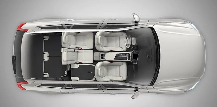 2020 Volvo XC90 cabin