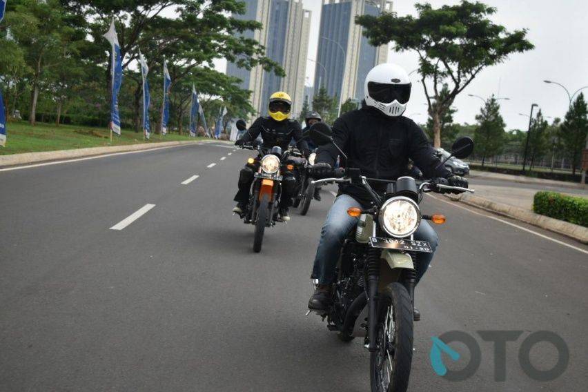 First Ride Kawasaki W175tr Impresi Motor Trail Lawas