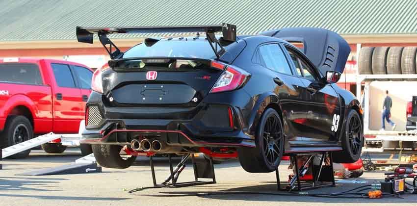 Honda Civic Type R TC REAR