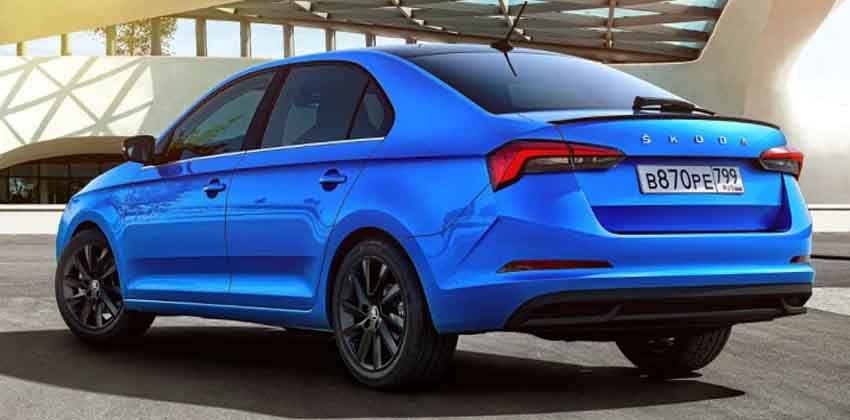 2020 Skoda Rapid rear