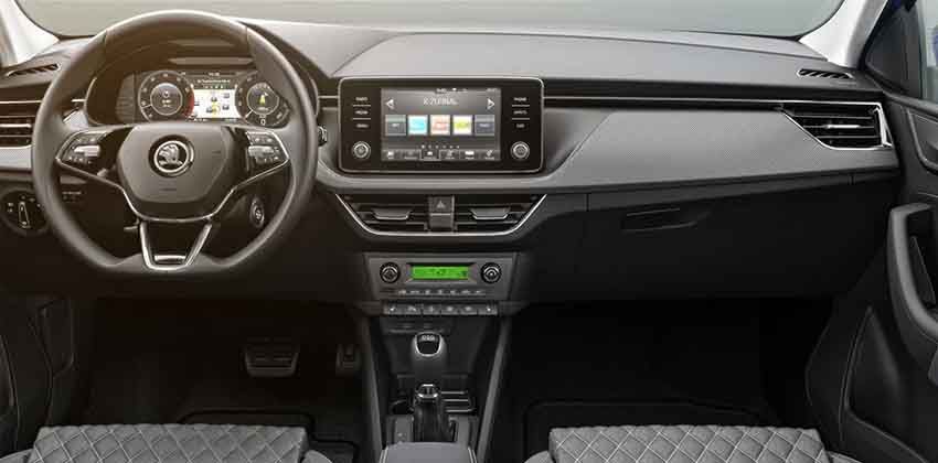 2020 Skoda Rapid cabin