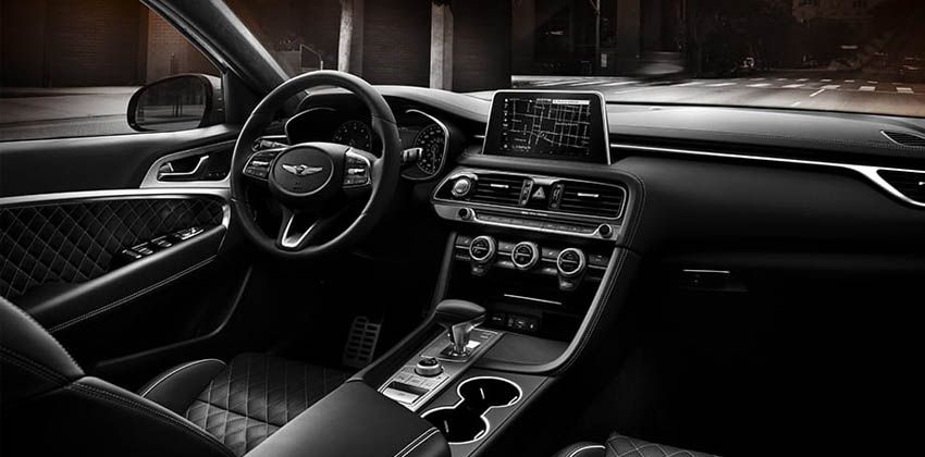 Genesis G70 cabin