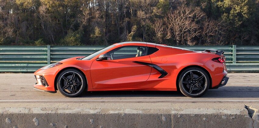2020 Corvette C8 side