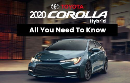 2020 Toyota Corolla Hybrid - All you need to know