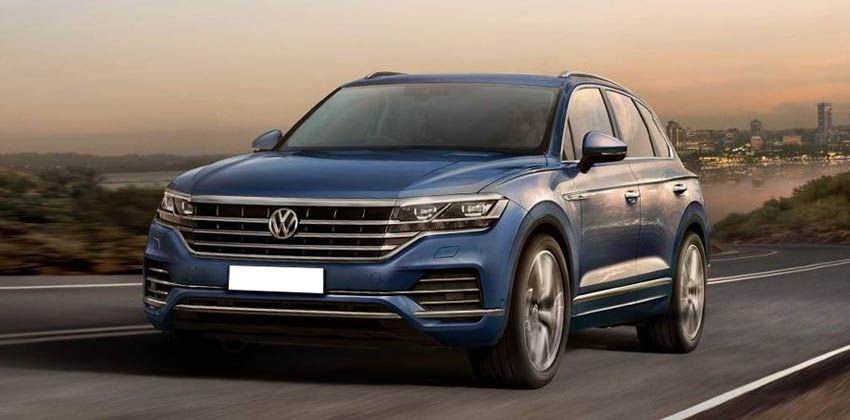 Volkswagen Touareg front