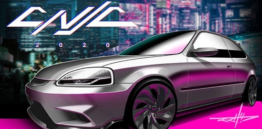 Civic Cyber Night Japan Cruiser