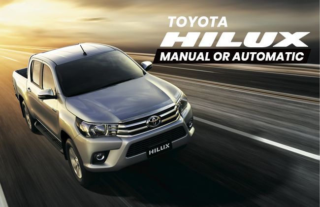 Toyota Hilux 2019: Manual or automatic?