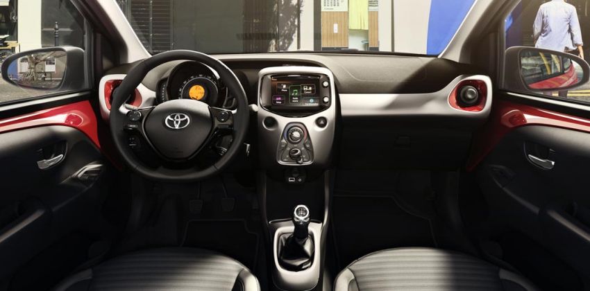 Toyota Aygo cabin