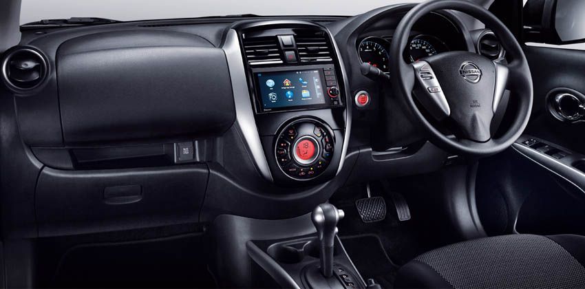 Nissan Almera cabin