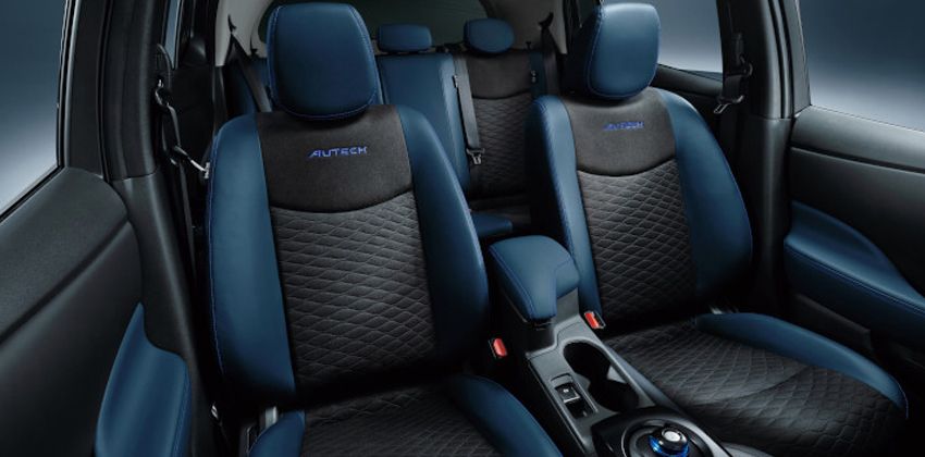 2020 Nissan Leaf seats