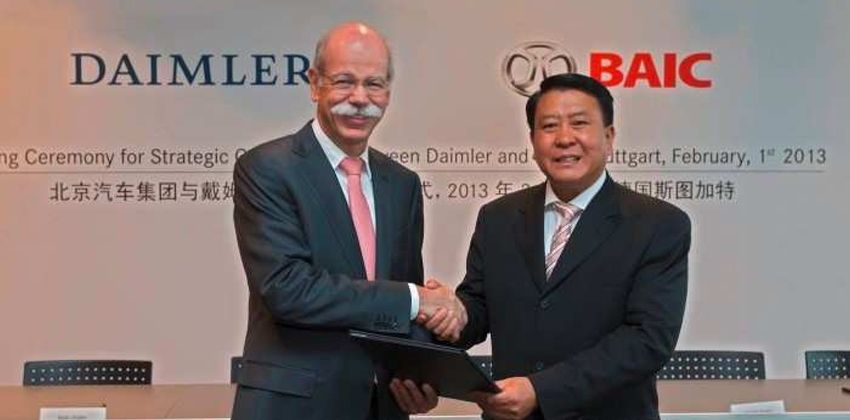 BAIC stake at Daimler